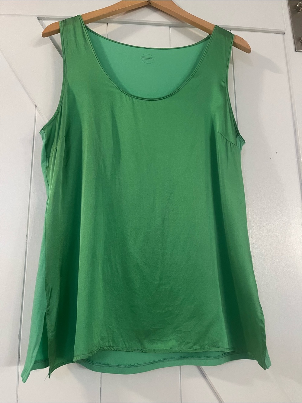 intimissimi Bright Green Scoop Neck Tank